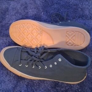 Men's Black Canvas Sneakers